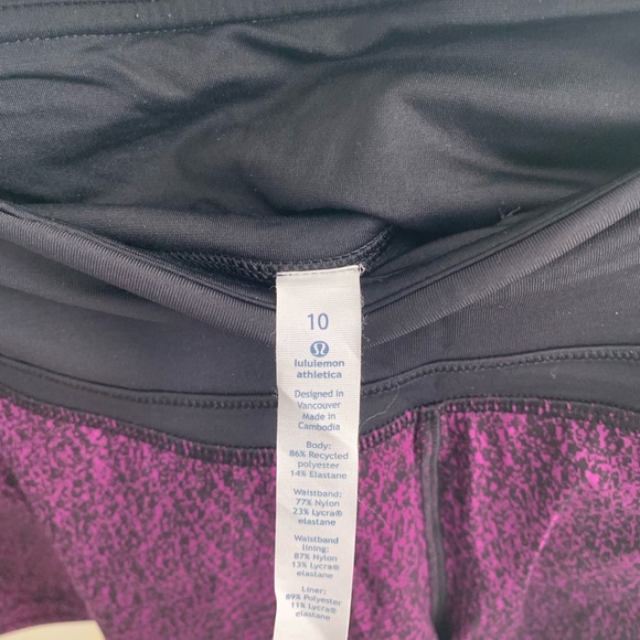 Lululemon speed up shorts - Picture 3 of 3